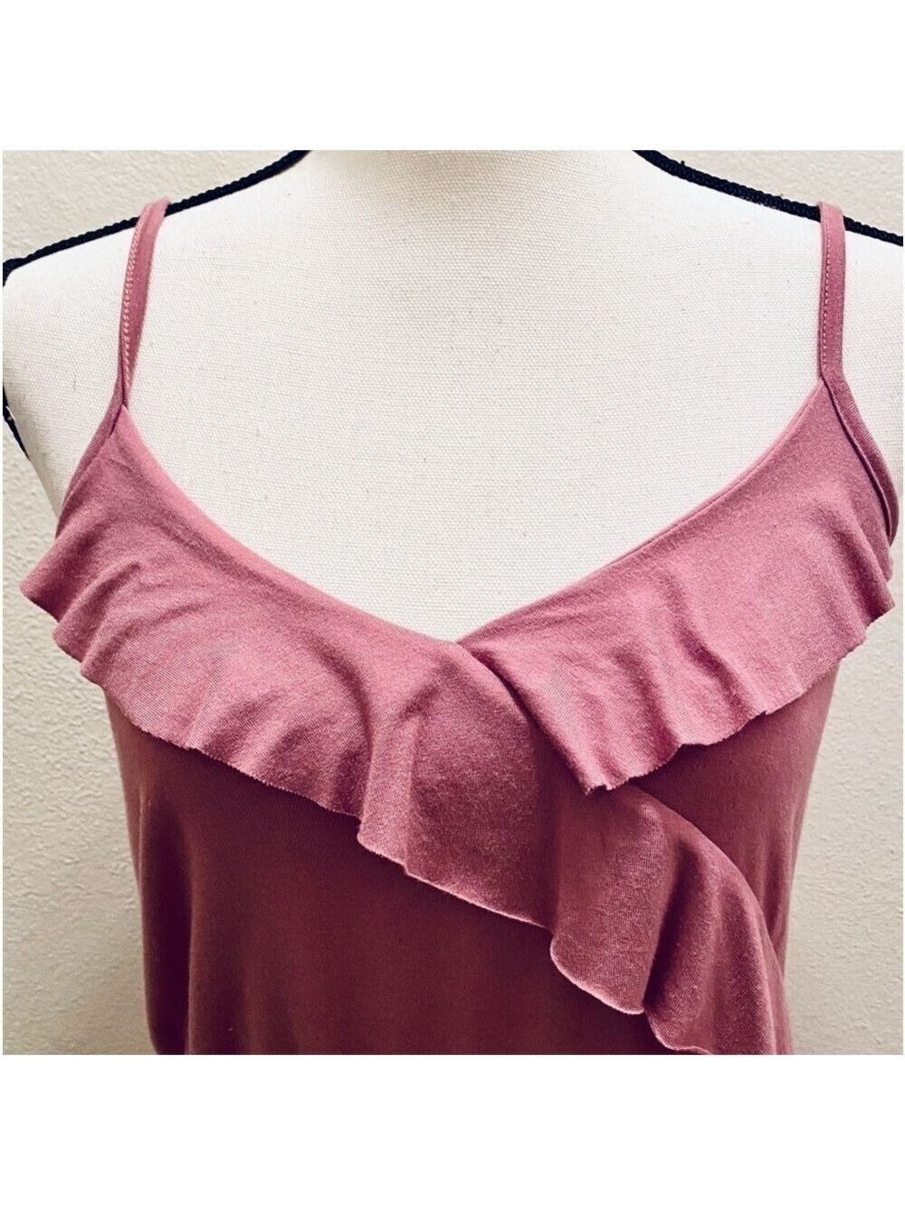 Pink Ruffle Romper Size Small - Picture 3 of 11